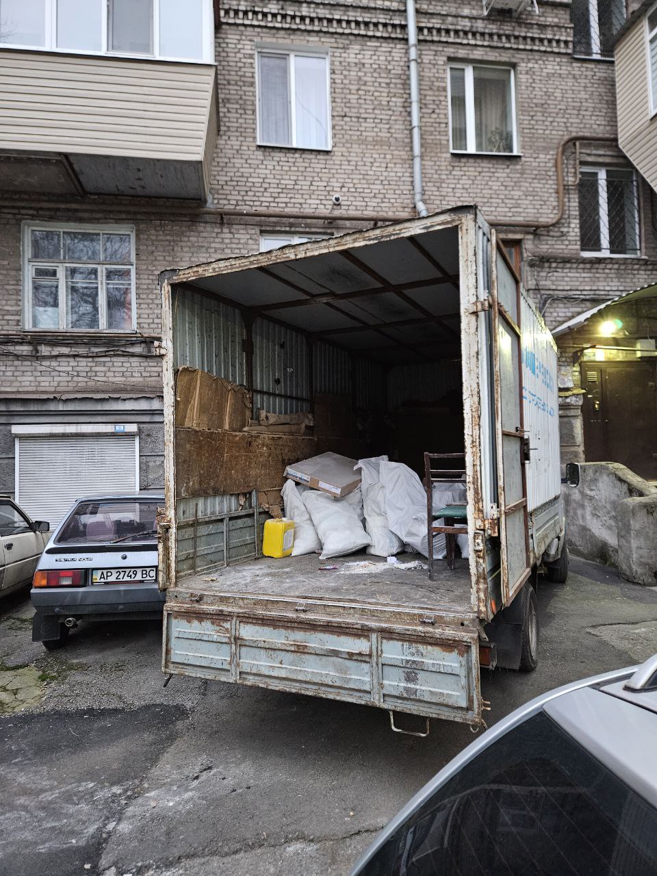 Вывоз строительного мусора Запорожье
